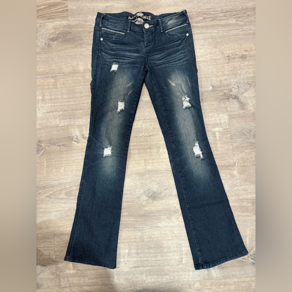 Almost Famous Midnight Blue Flare Jeans